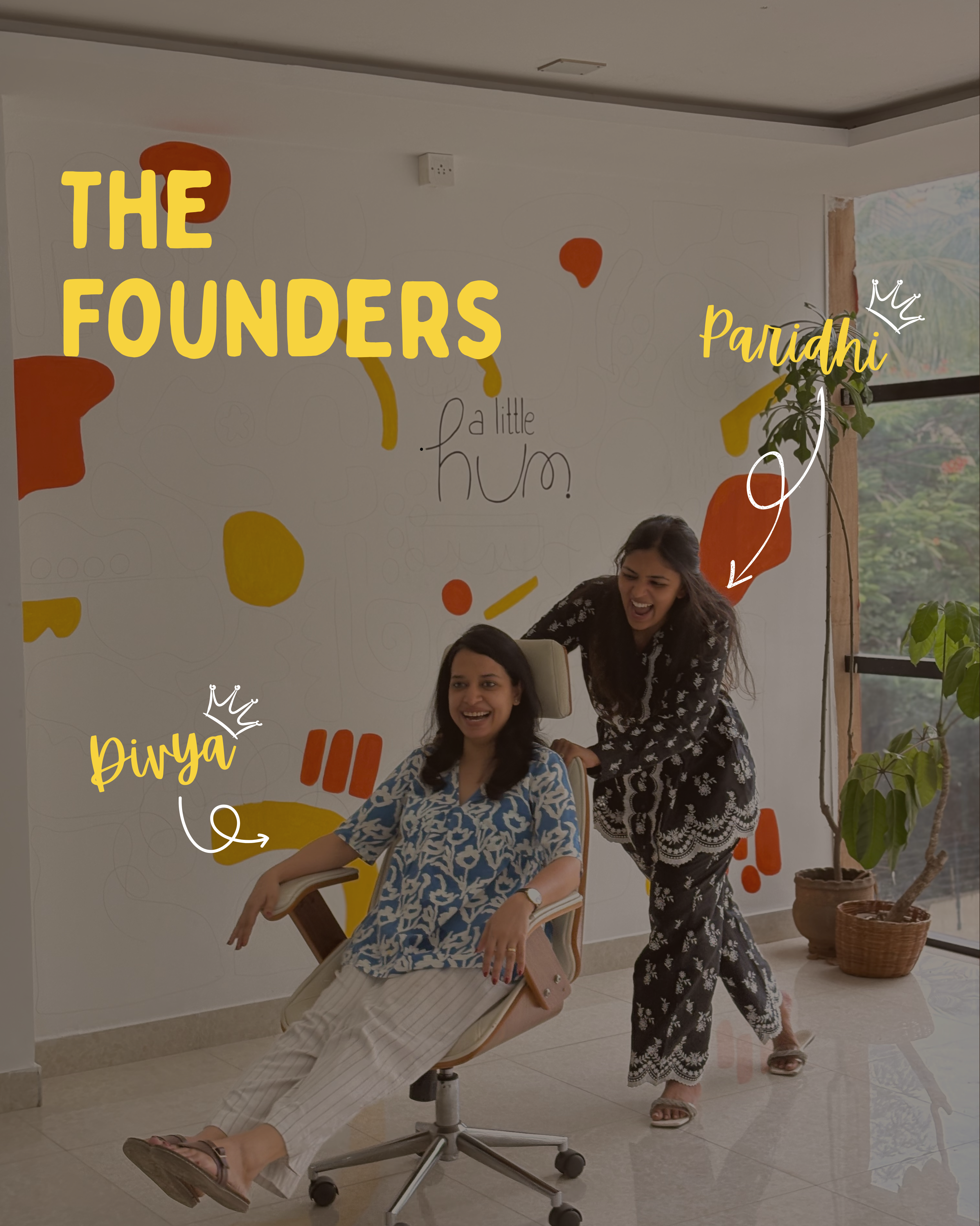 The Founders of A Little Hum — Divya and Paridhi